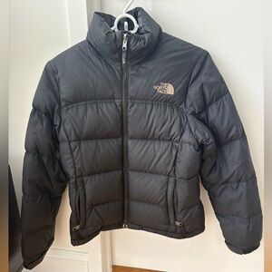 North face Nuptse black puffer - women’s XS